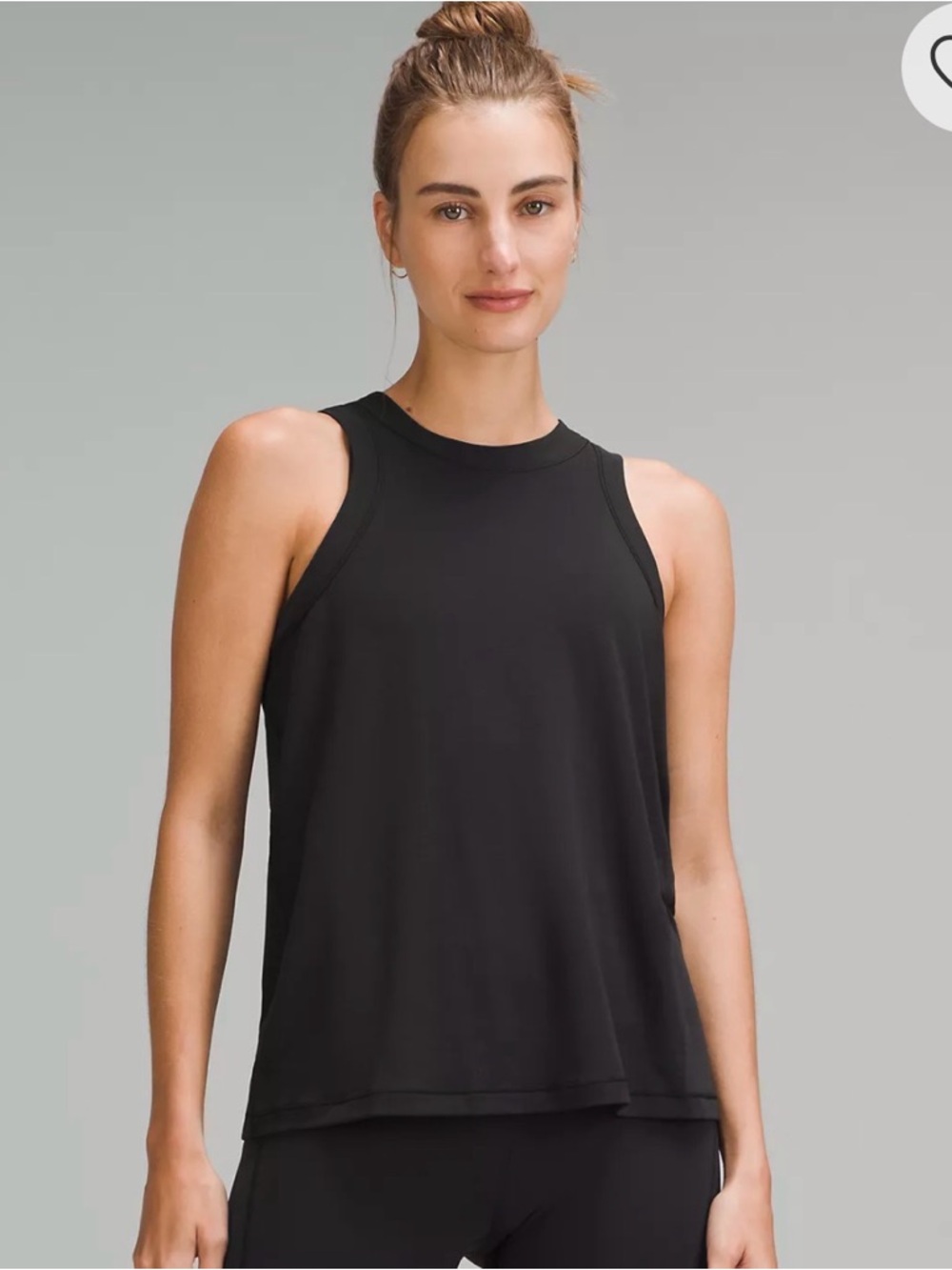 NWT Lululemon Women’s Jersey Training Tank - Black - Size 14